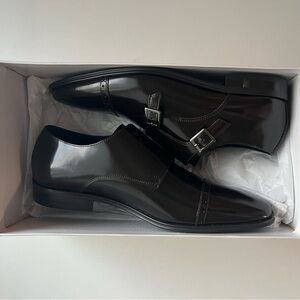 Versace Collection Double Monk Strap Shoes